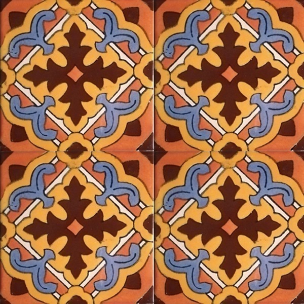 Mexican Talavera Tile - AMT 001