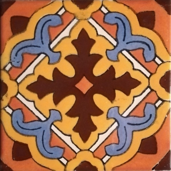 Mexican Talavera Tile - AMT 001