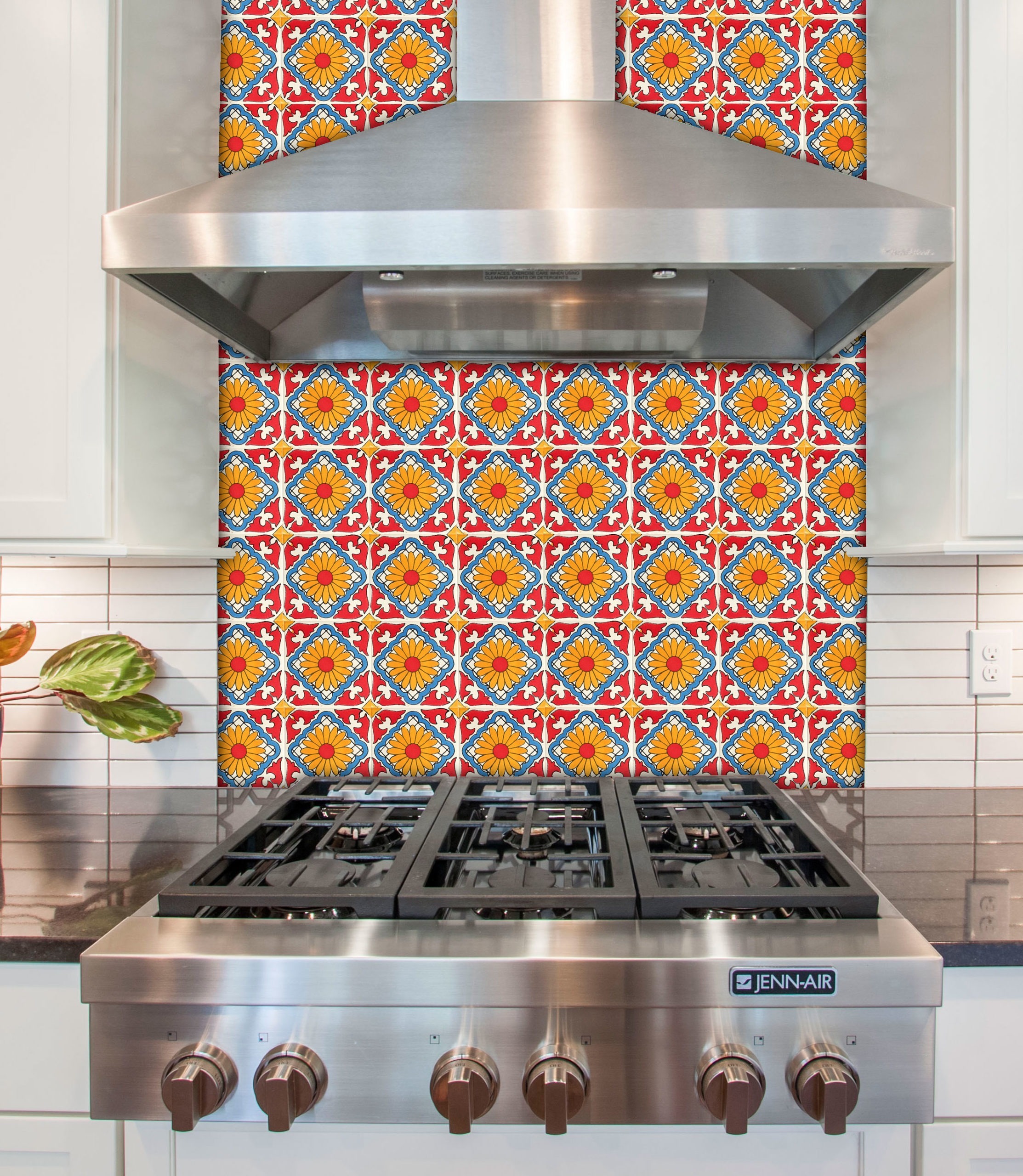 Mexican Talavera Tile - AMT 013 (Liza)