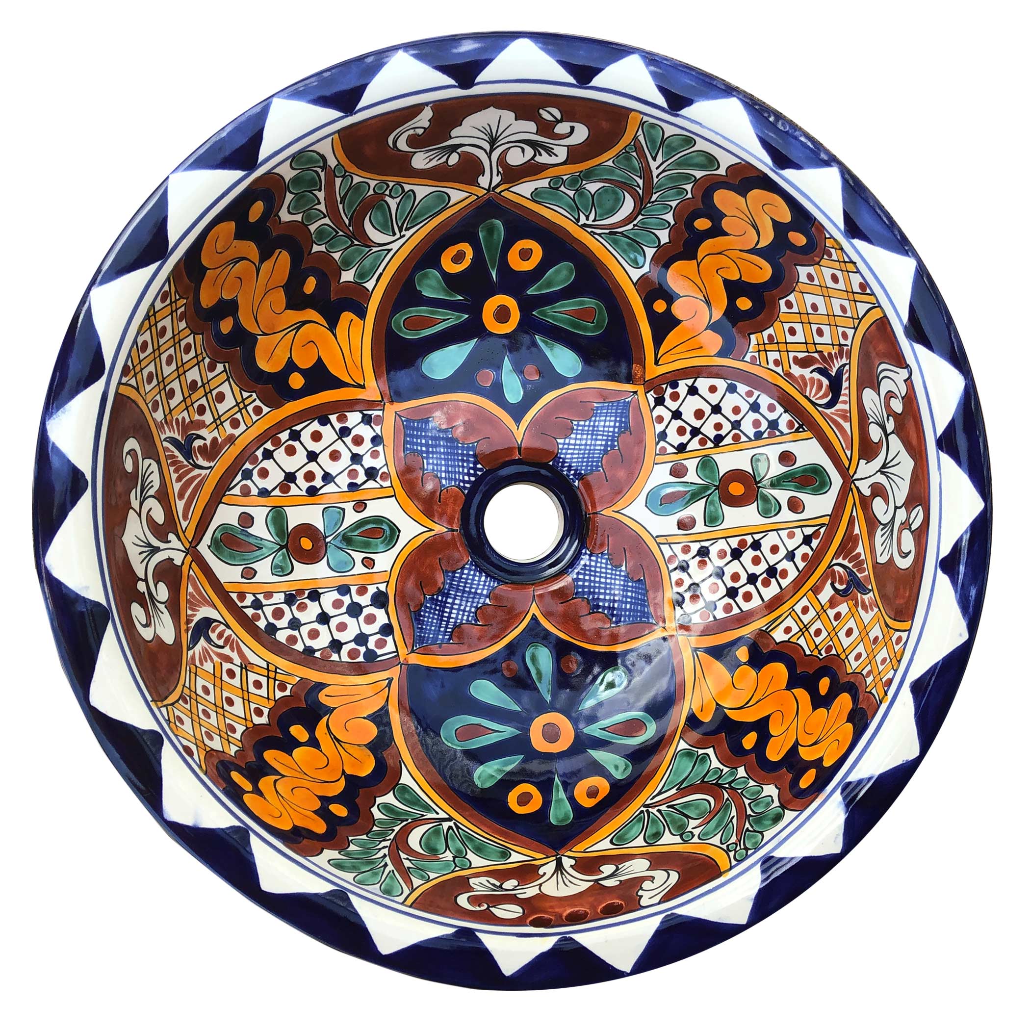 Round Basin Design- Pedro Large (43cm)
