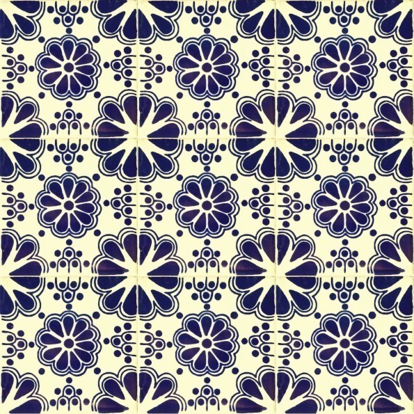 Mexican Talavera Tile – HAD 004