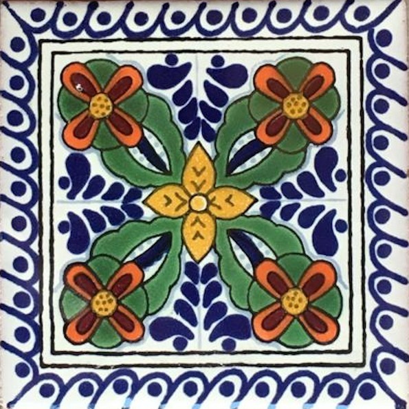 Mexican Talavera Tile – HAD018