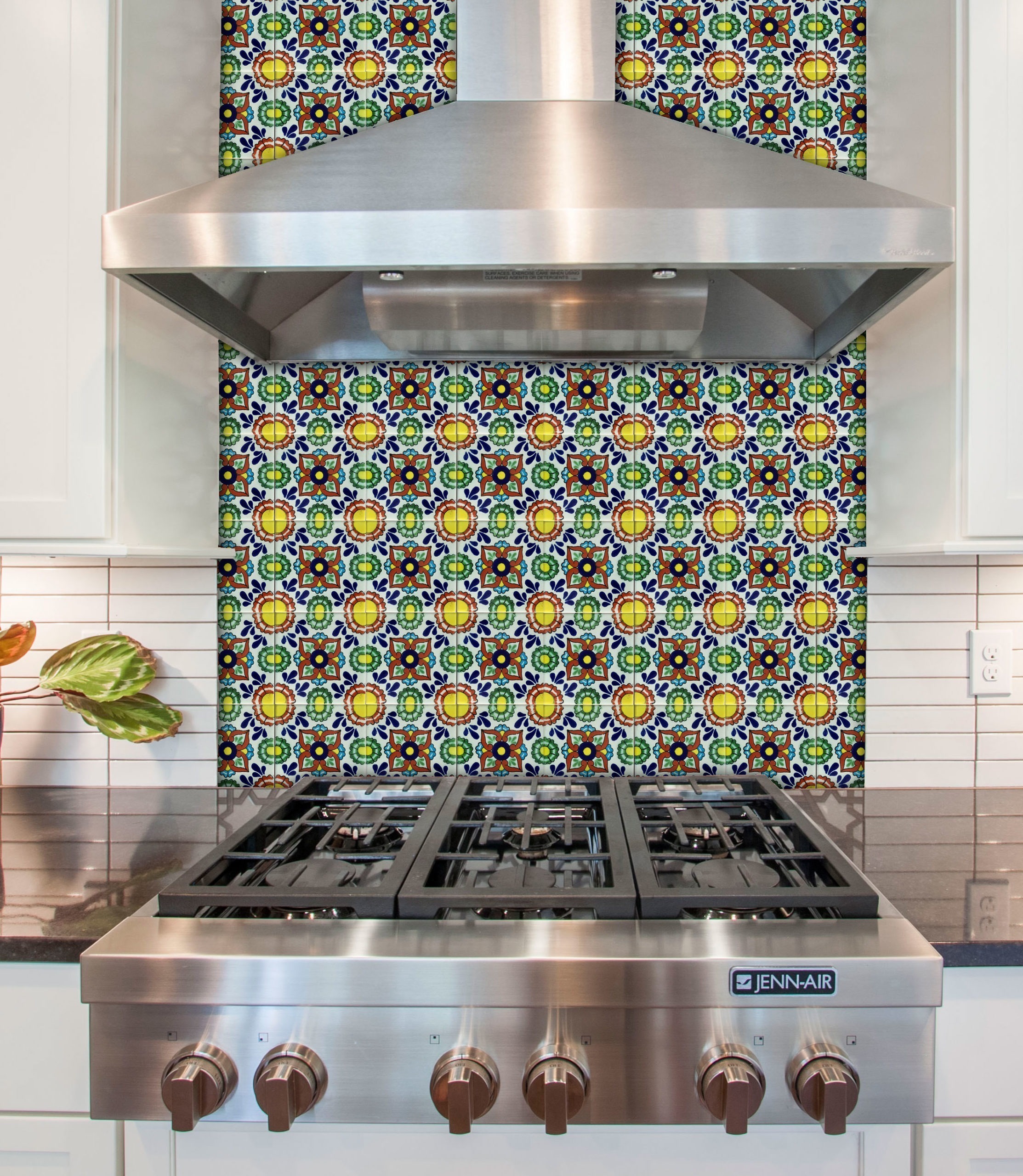 Mexican Talavera Tile - HAD024_ACID YELLOW