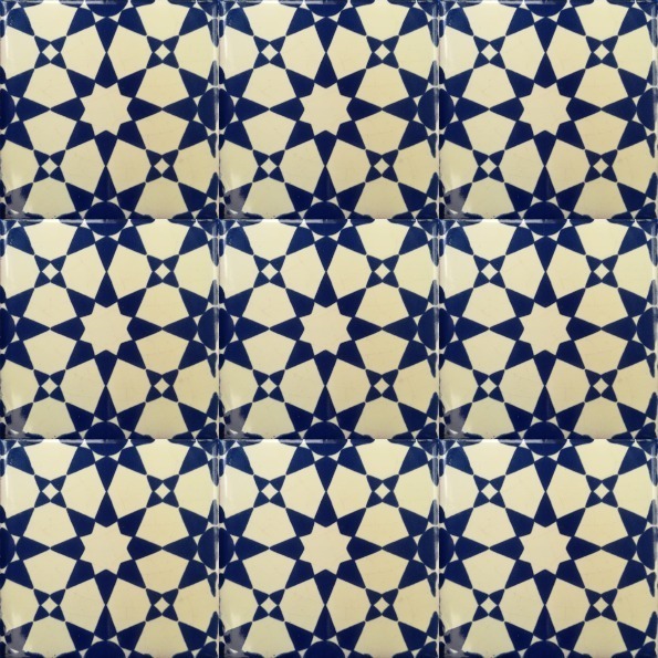 Mexican Talavera Tile - HAD087_COBALT