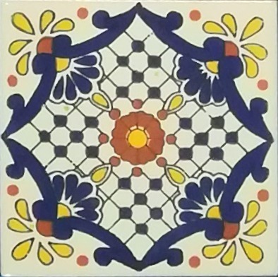 Mexican Talavera Tile - HAD 023