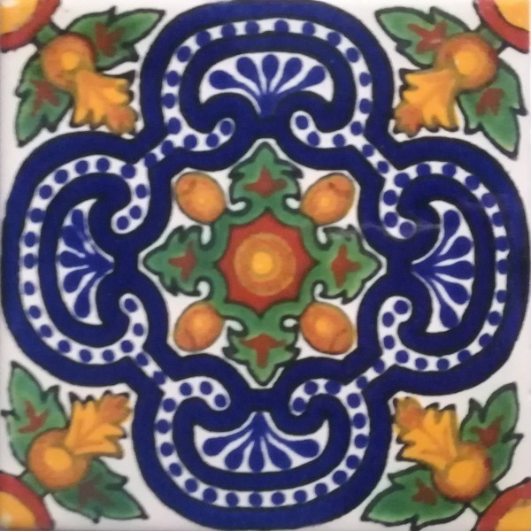Mexican Talavera Tile – HAD 041