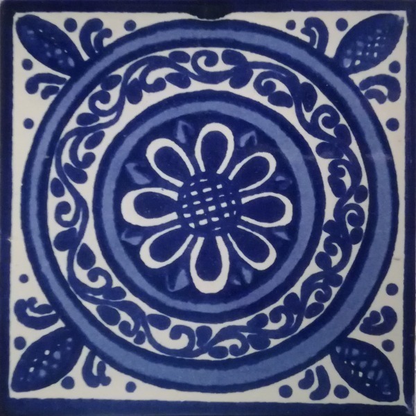 Mexican Talavera Tile -Had 009