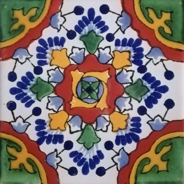 Mexican Talavera Tile – MAN008