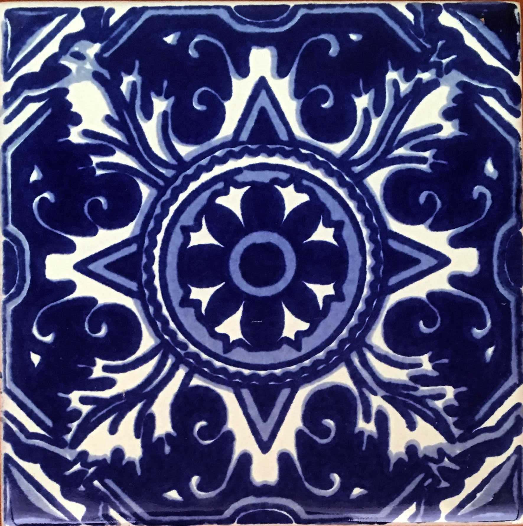 Mexican Talavera Tile – HAD 014