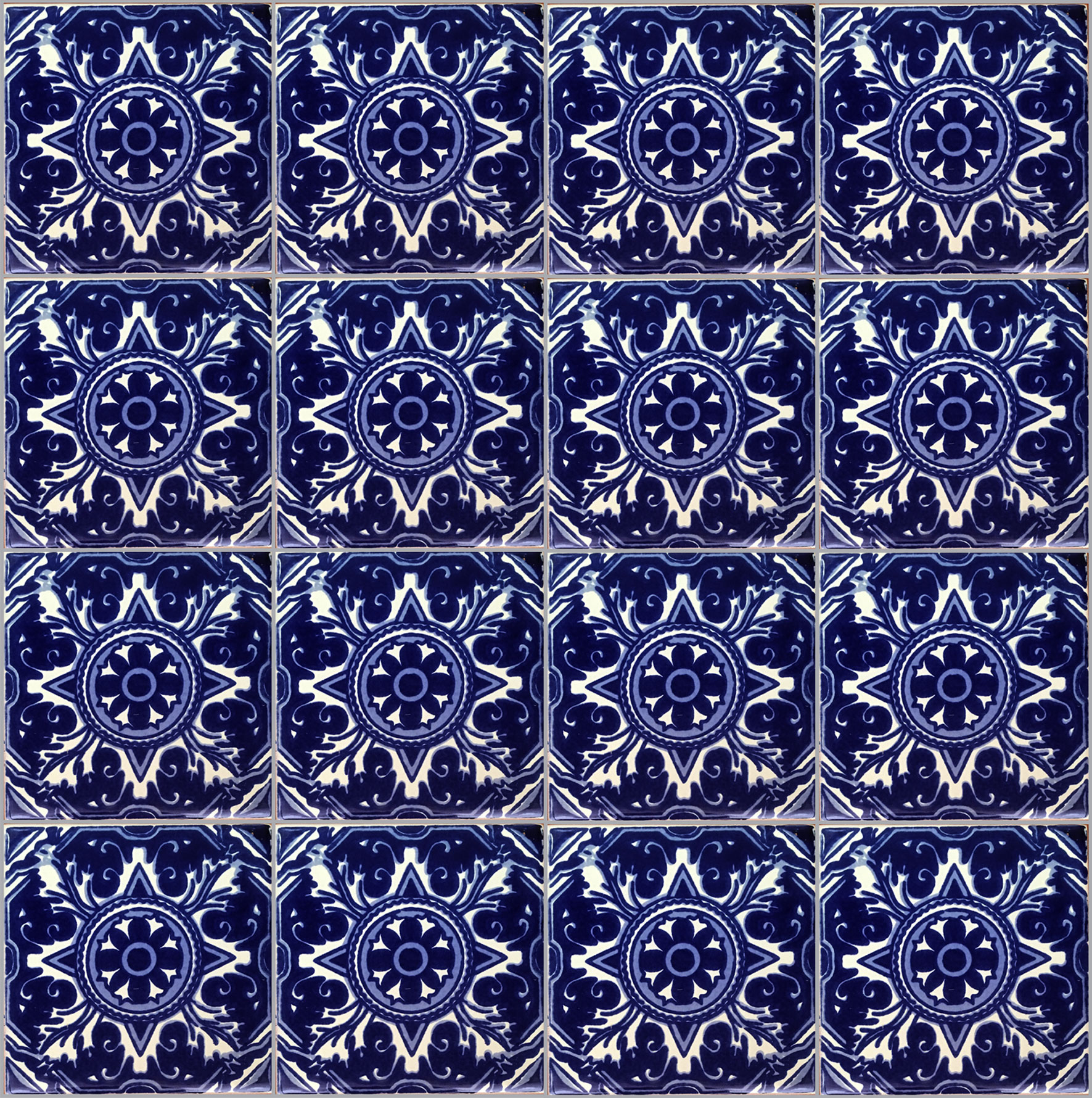 Mexican Talavera Tile – HAD 014