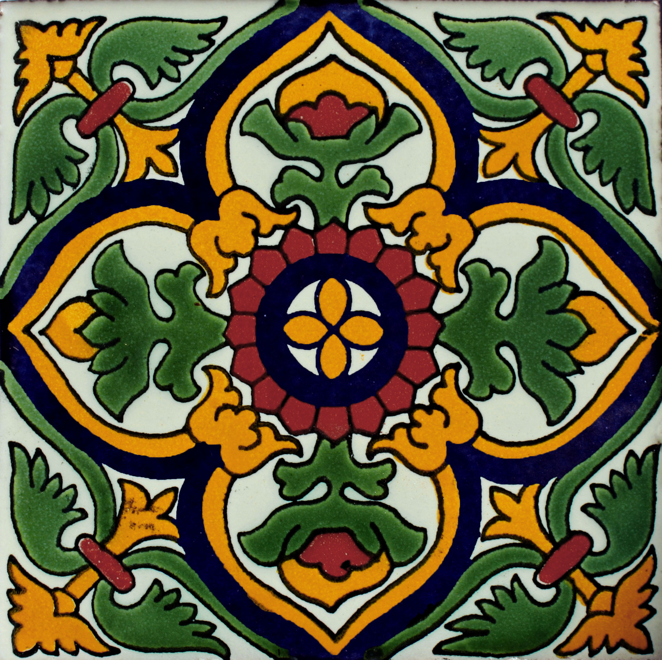 Mexican Talavera Tile – HAD 025
