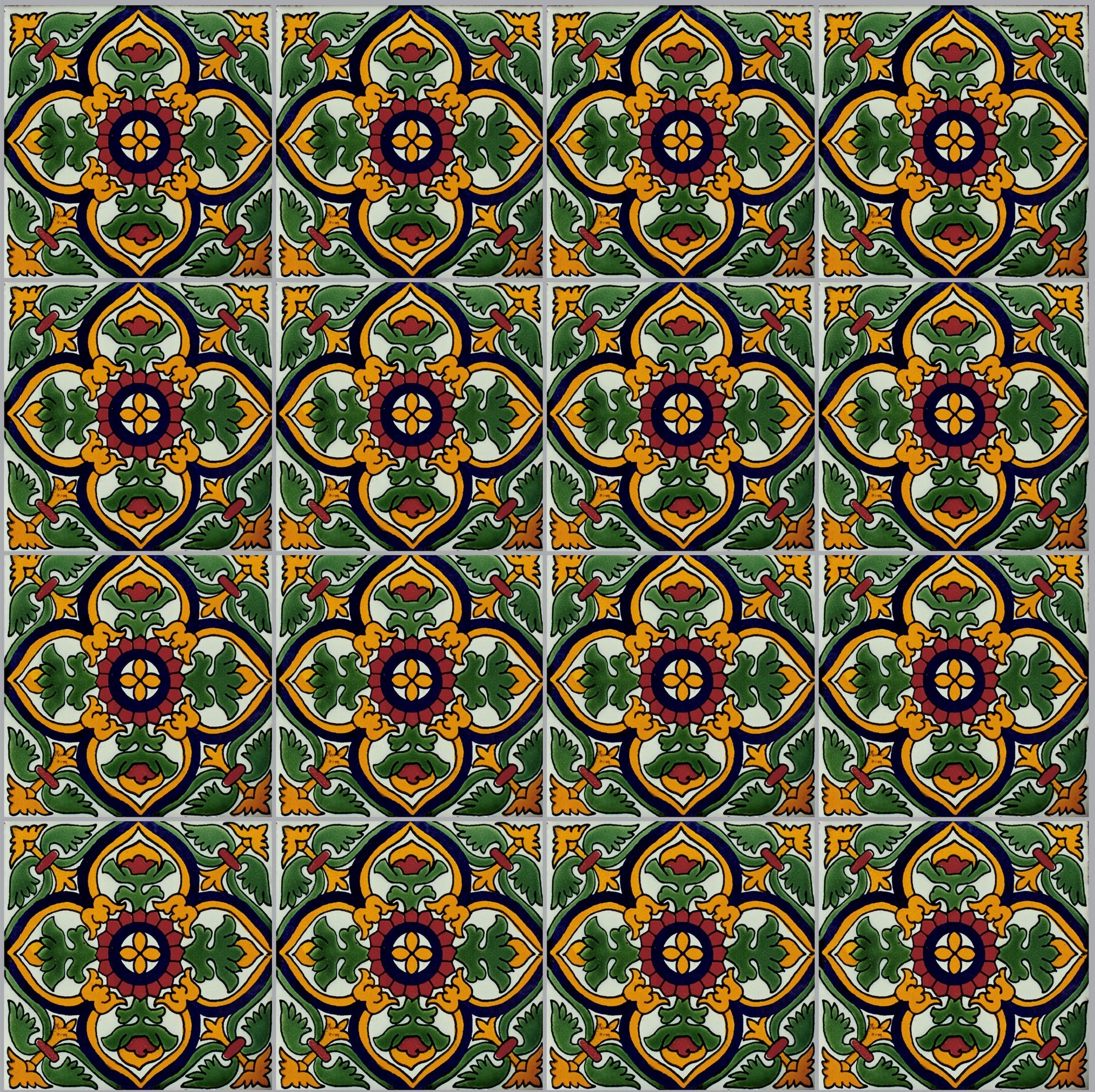 Mexican Talavera Tile – HAD 025
