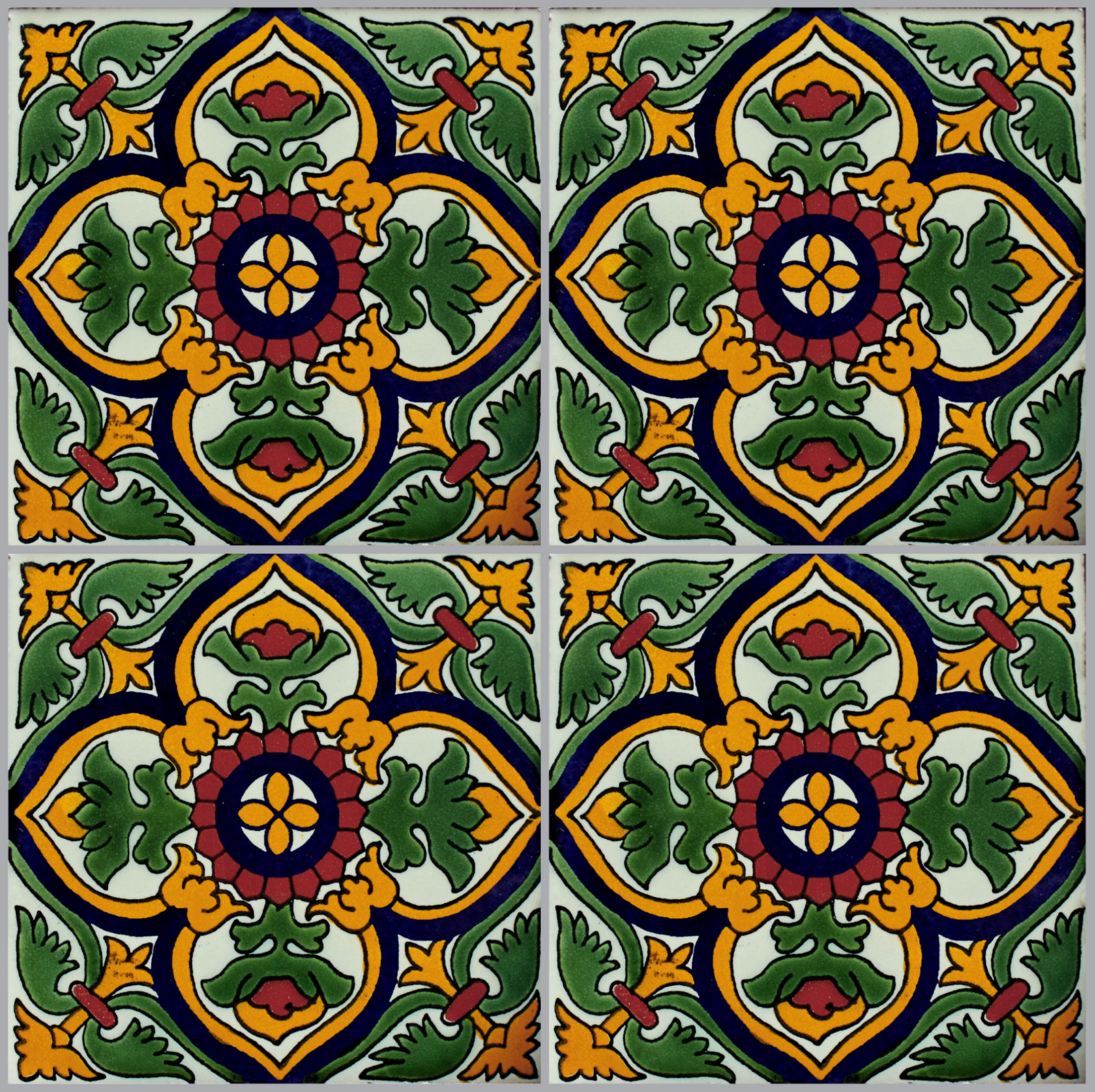 Mexican Talavera Tile – HAD 025