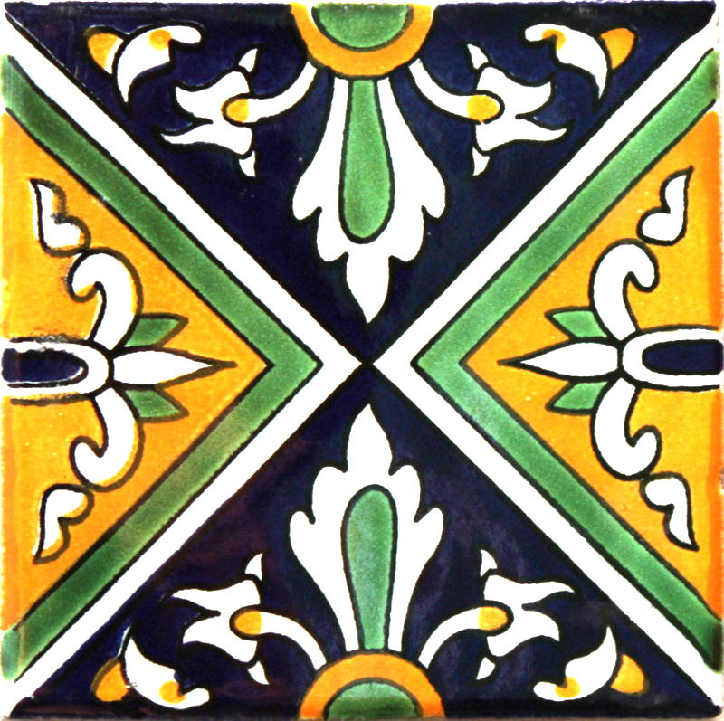 Mexican Talavera Tile – HAD 033