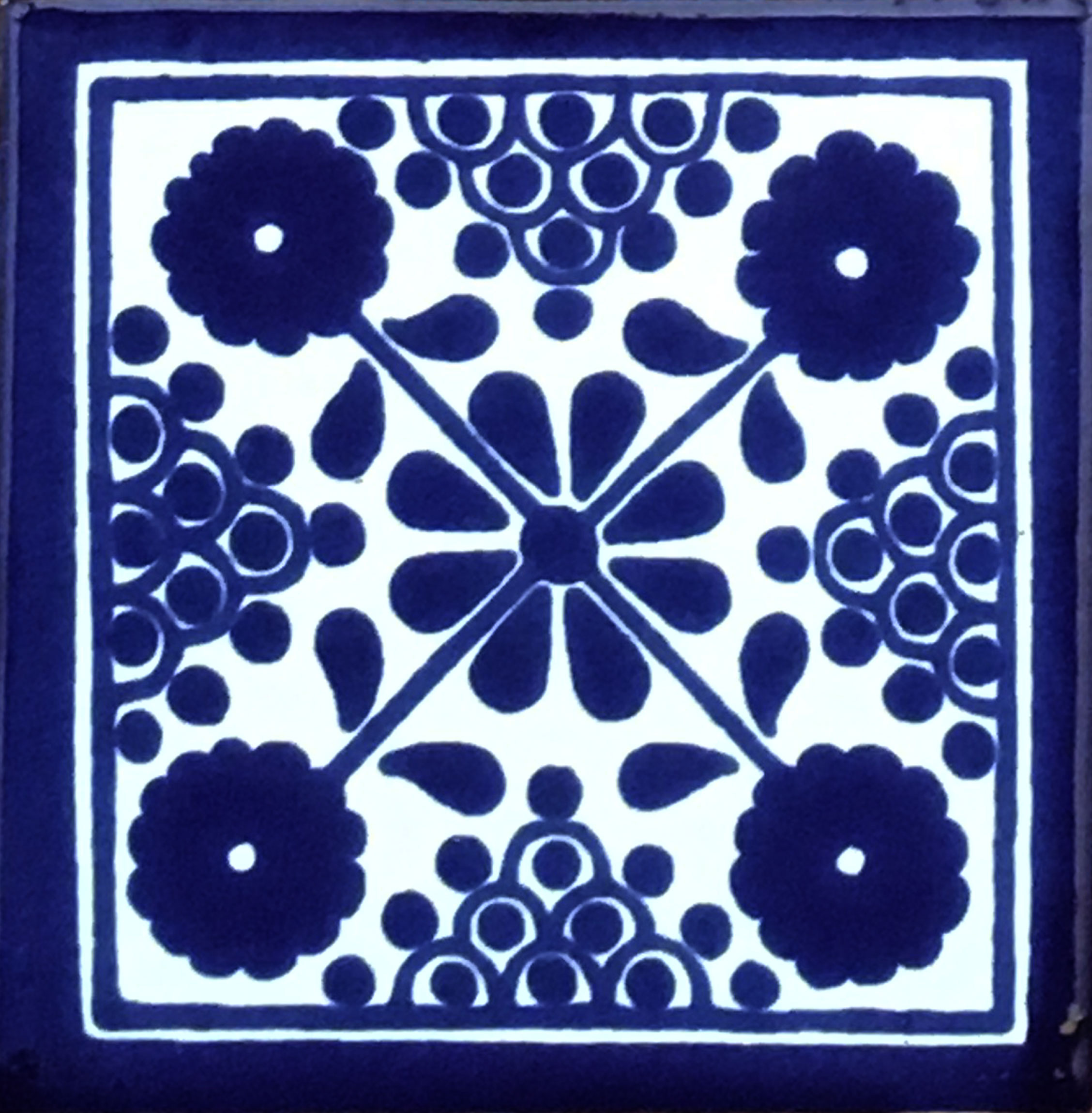 Mexican Talavera Tile – HAD 006