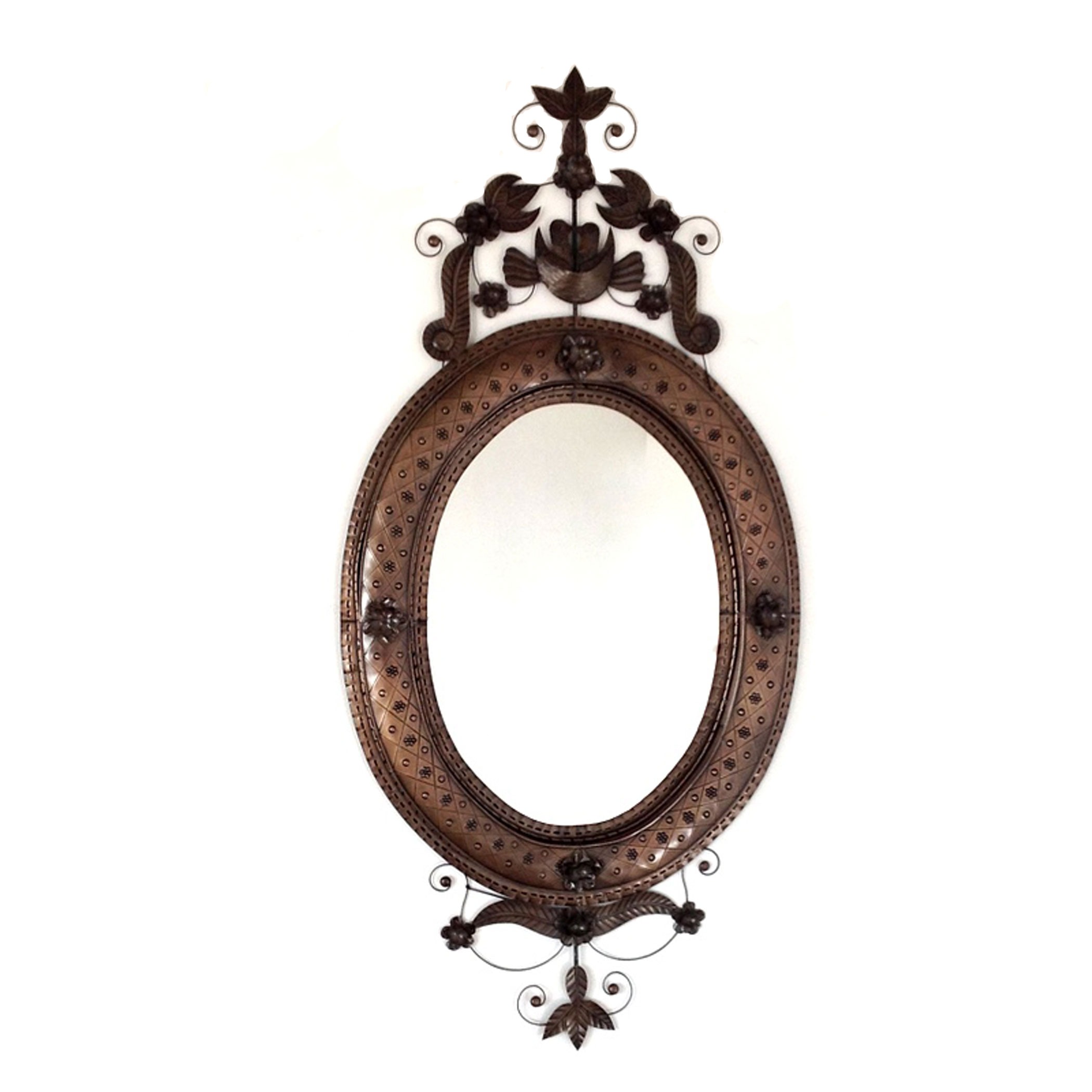 Nest Mirror - Oxide/Vertical (70cm x 55cm)