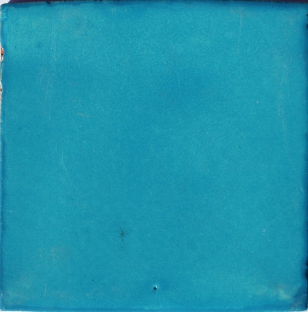 Mexican Talavera Tile – PLAIN TURQUOISE