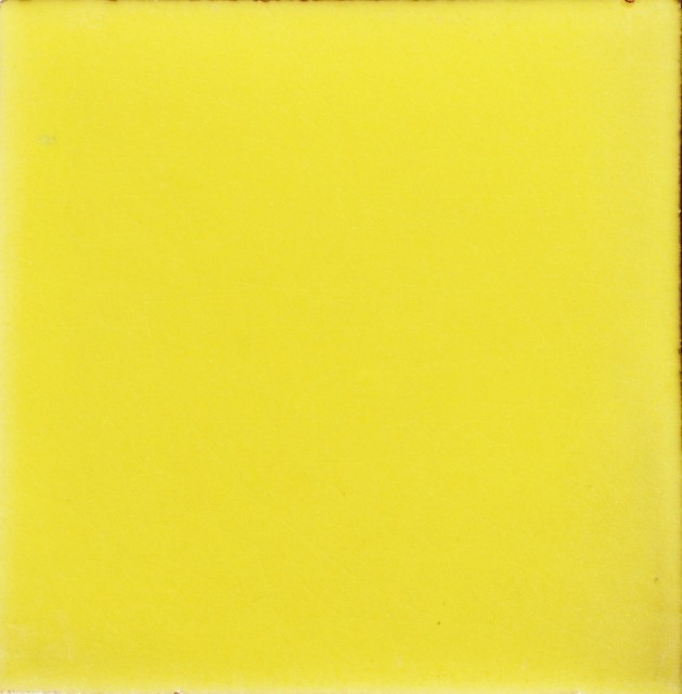 Mexican Talavera Tile – PLAIN YELLOW