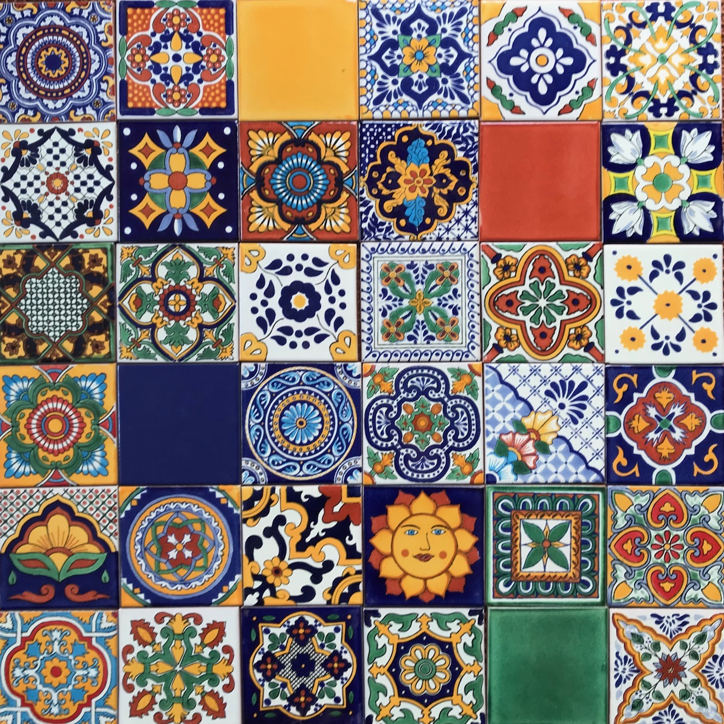PRE-Packed Box OPTION 3 (36 Tiles) Bright Tiles