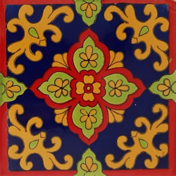 Mexican Talavera Tile - AMT 012 (Sofi)