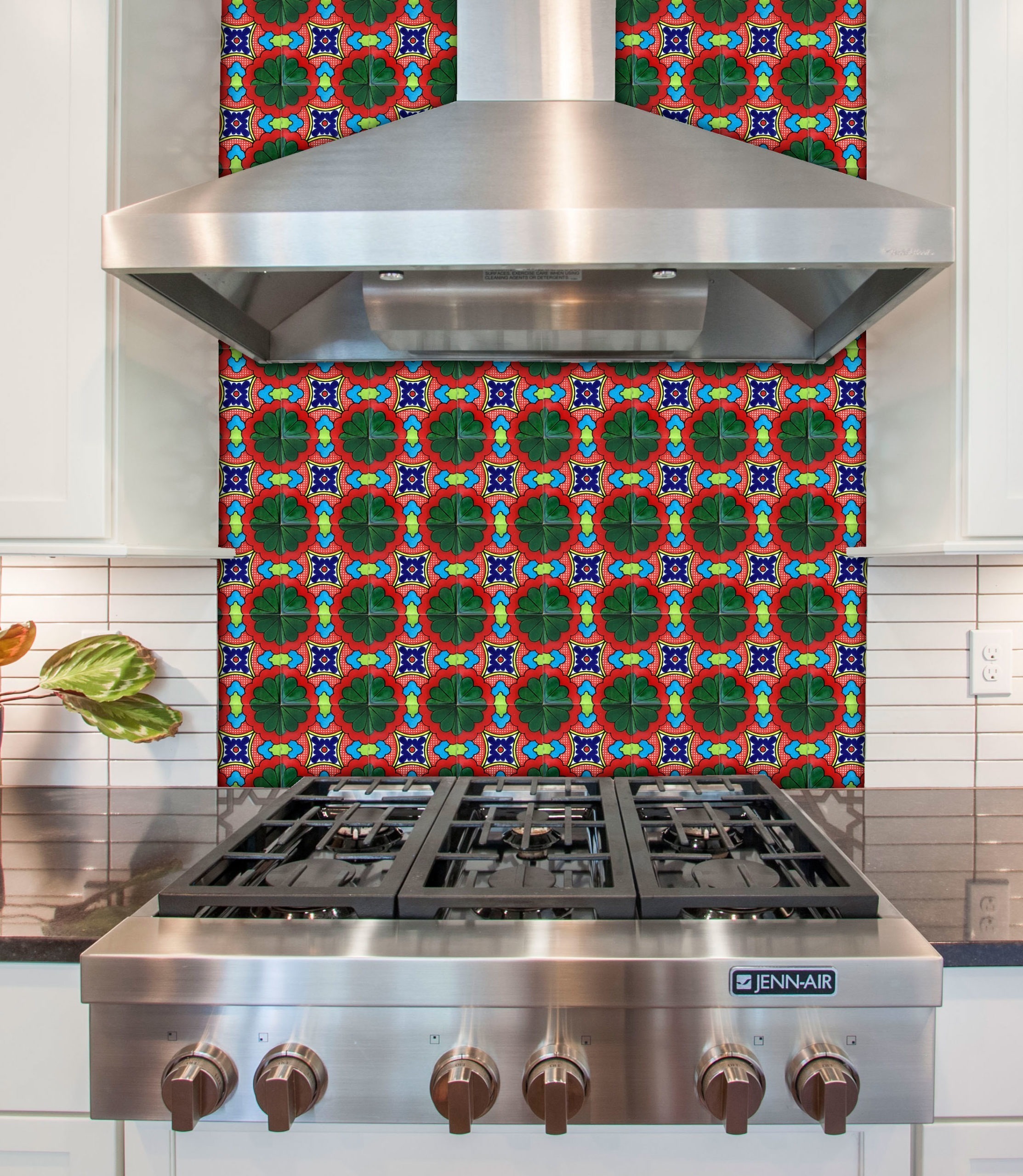 Mexican Talavera Tile - TABOADA VERDE