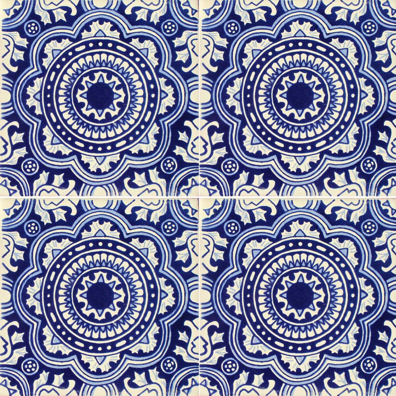 Mexican Talavera Tile – HAD 007 (11cm x 11cm)