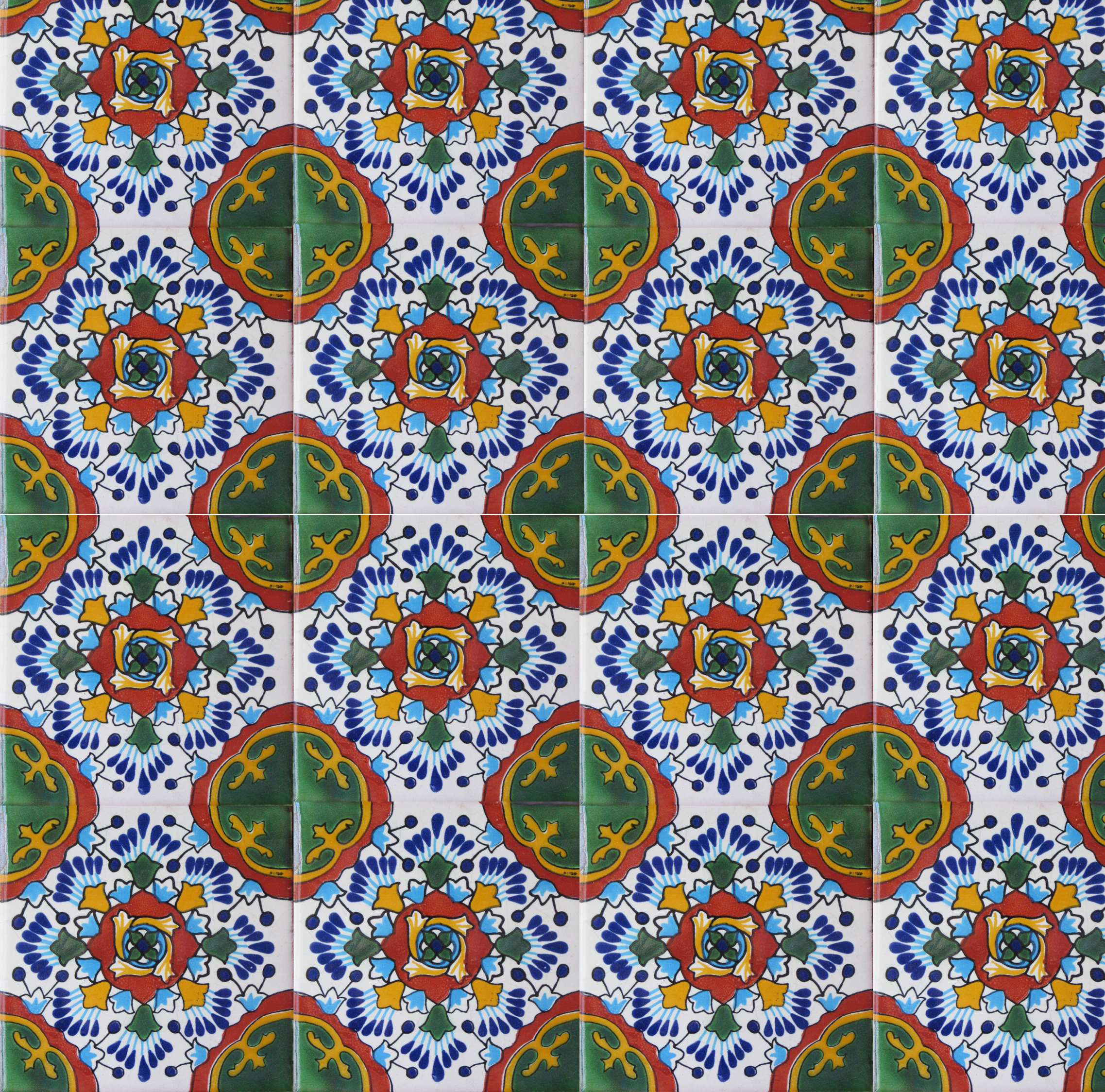 Mexican Talavera Tile – MAN008
