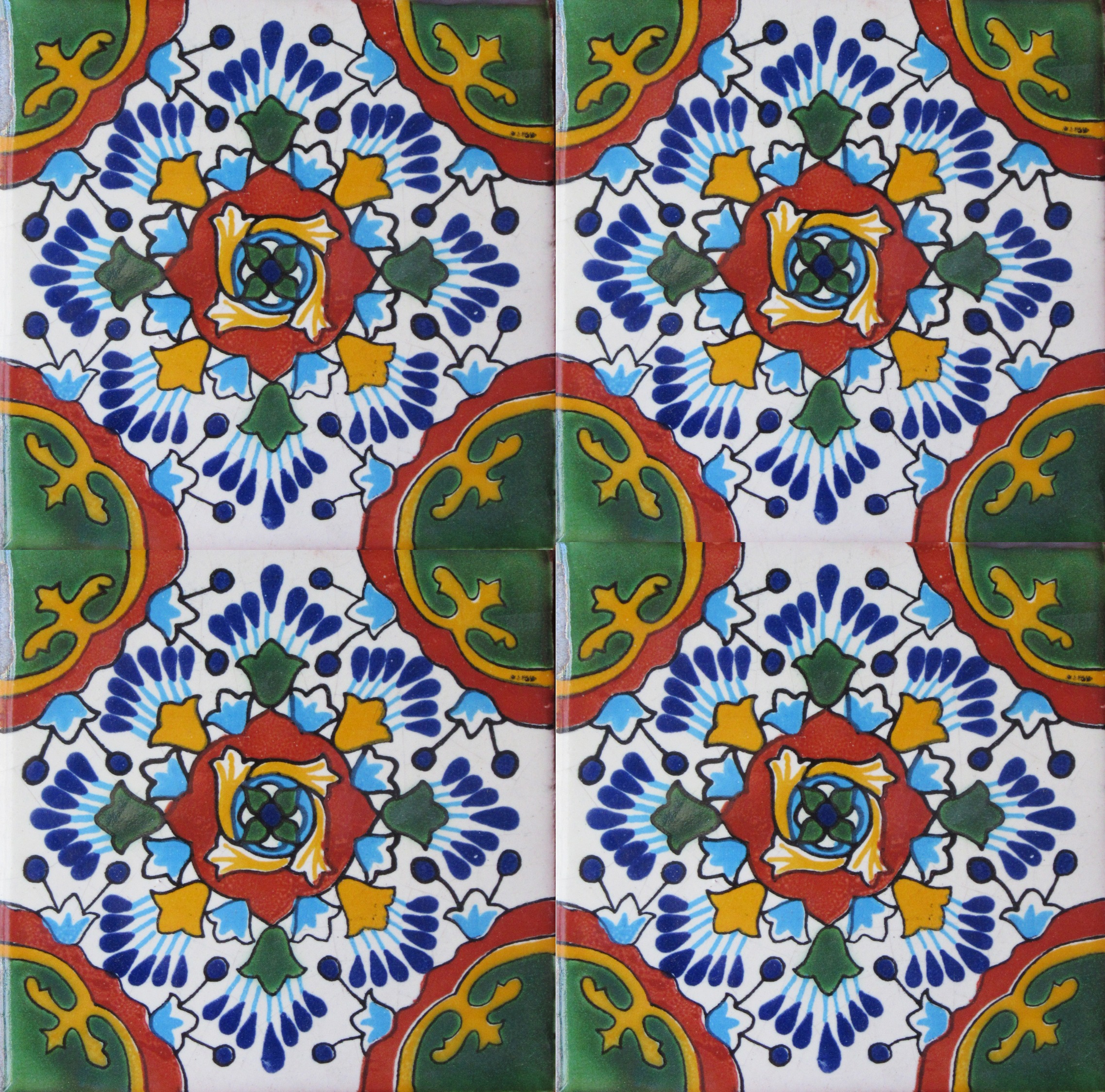 Mexican Talavera Tile – MAN008